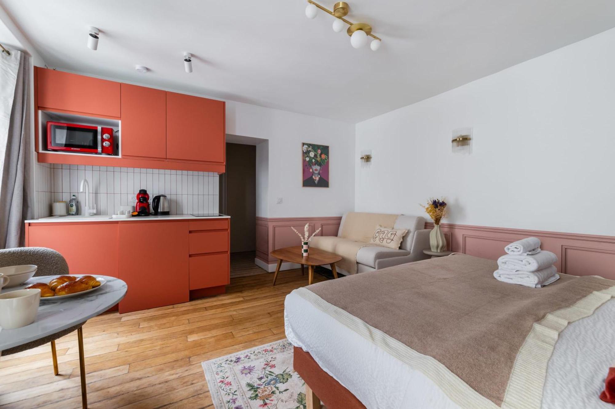 Grand Studio Refait A Neuf Paris 16 - 4P - Flat-Guest Exterior photo