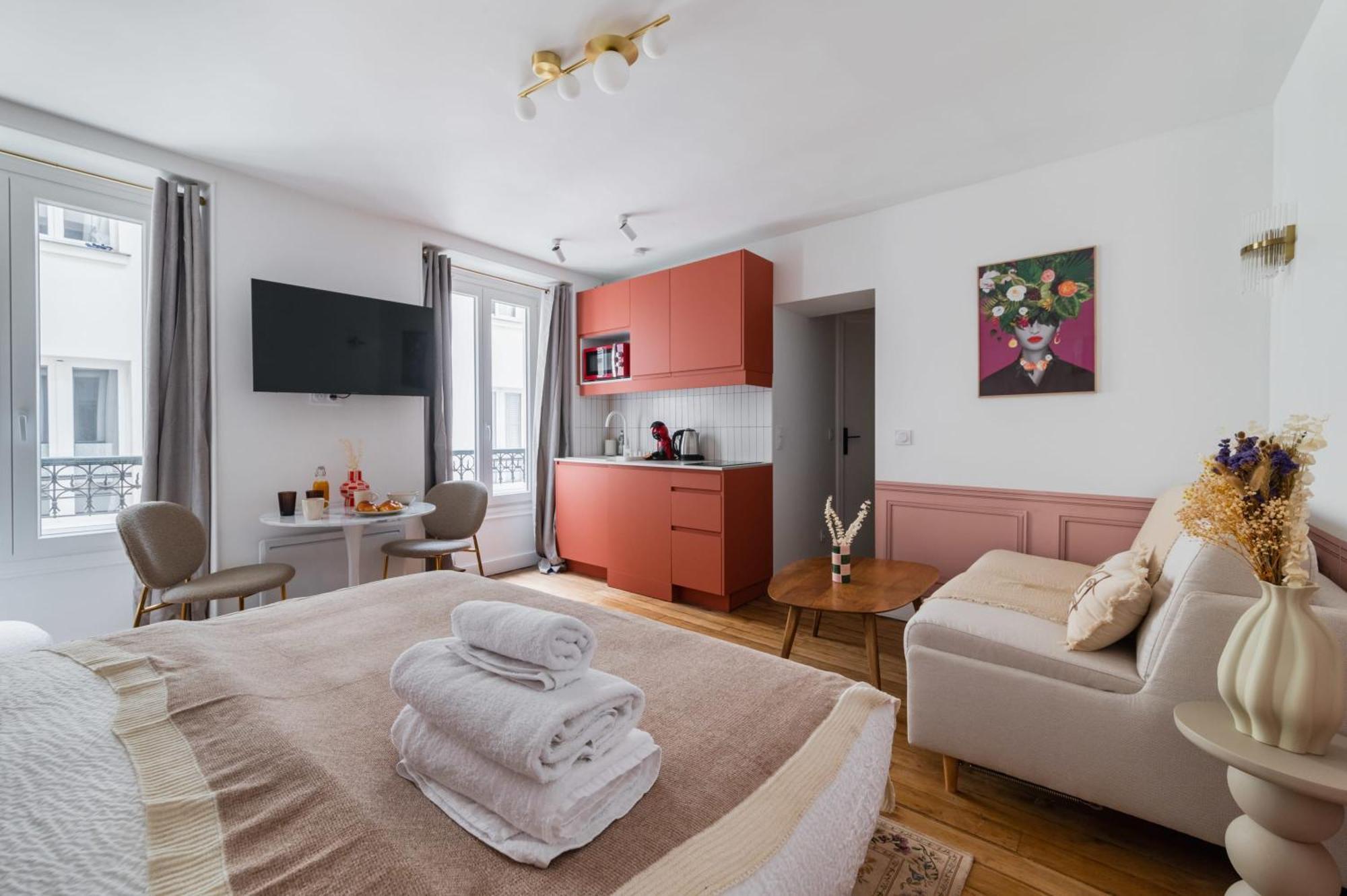 Grand Studio Refait A Neuf Paris 16 - 4P - Flat-Guest Exterior photo